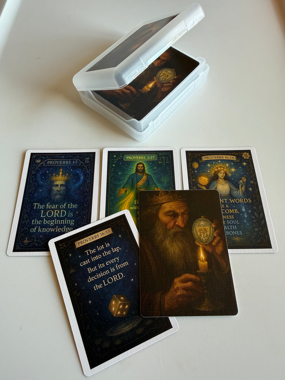 Illuminated Proverbs card set