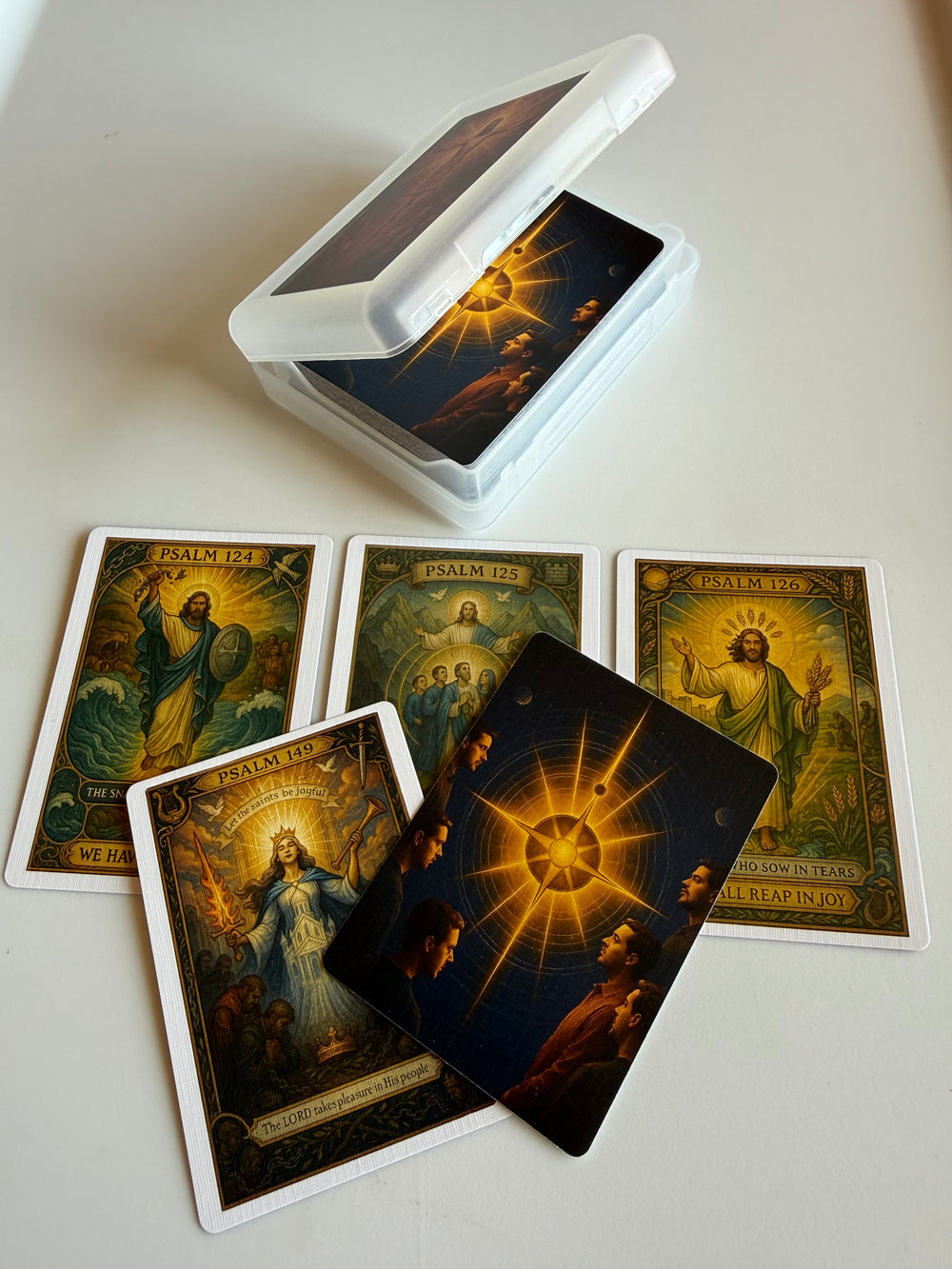 Illuminated Psalms 101–150 card set