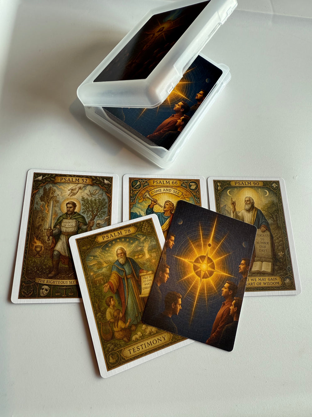 Illuminated Psalms 51–100 card set